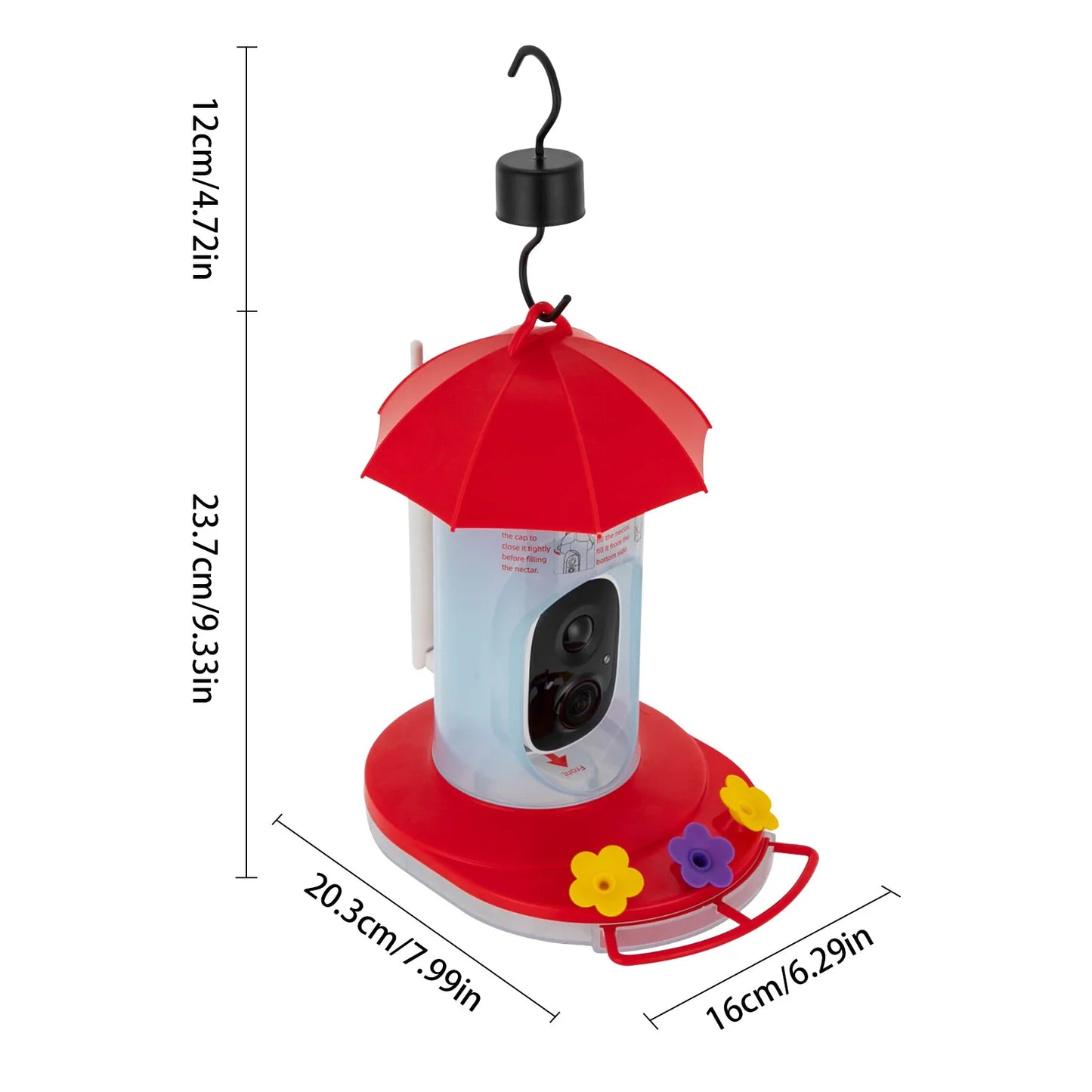 Smart Bird Feeder With Remote Viewing And 128GB Card