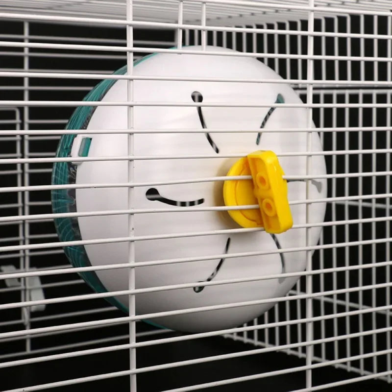 Hamster Running Wheel Exercise Toy, Quiet Spinner For Small Pets