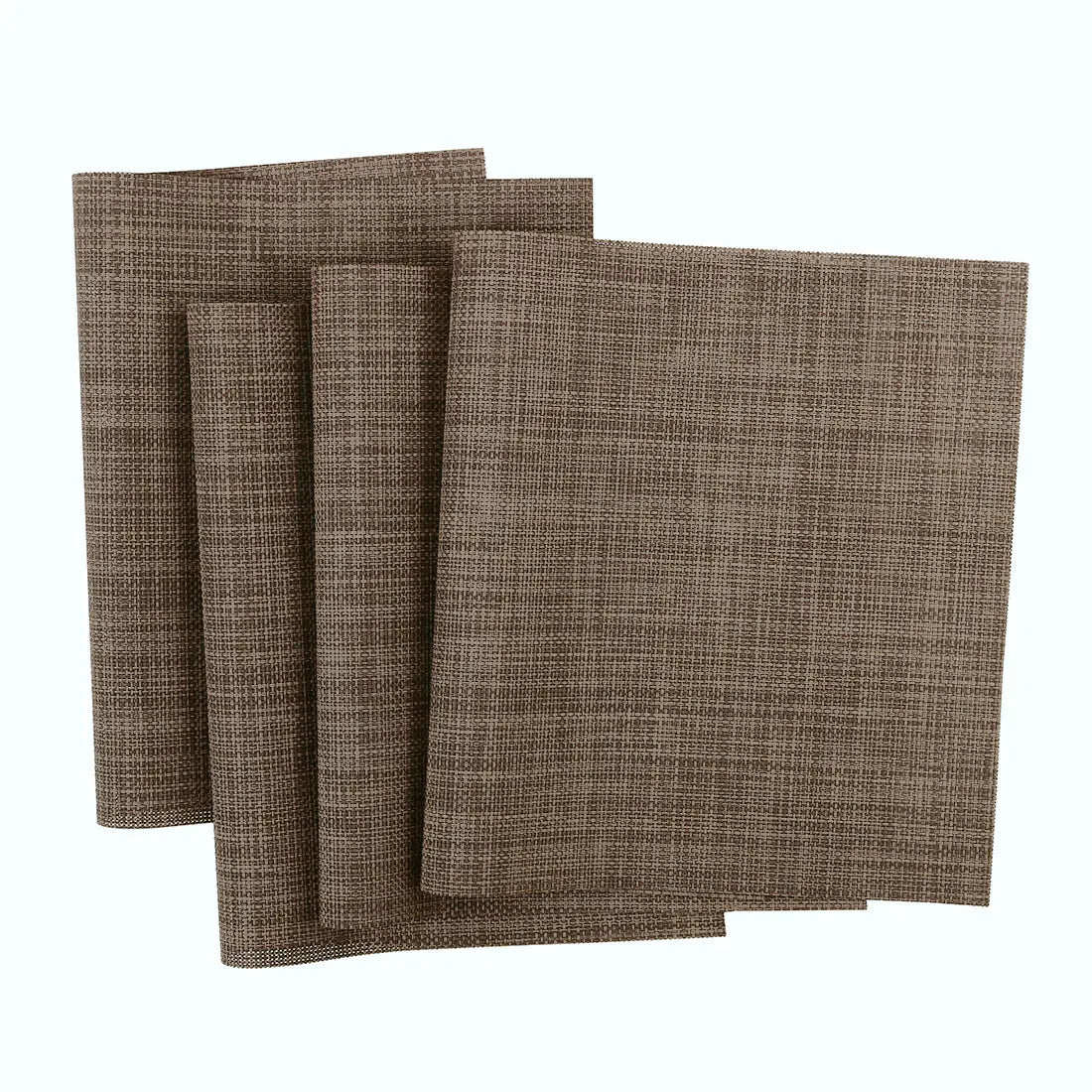 UXCELL Heat Resistant Non Skid PVC Table Mats Woven Placemats