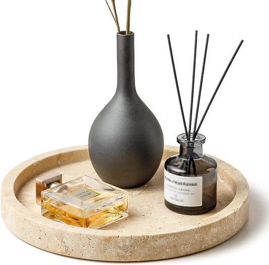 Natural Marble Vanity Tray for Jewelry and Perfume