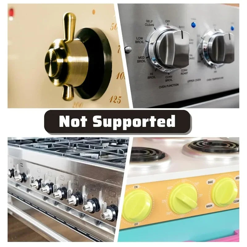Stove Knob Covers for Child Safety Guards Universal Oven Locks