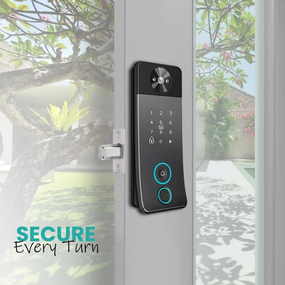 Kankeirr Smart Door Lock With Camera And Five Unlock Methods