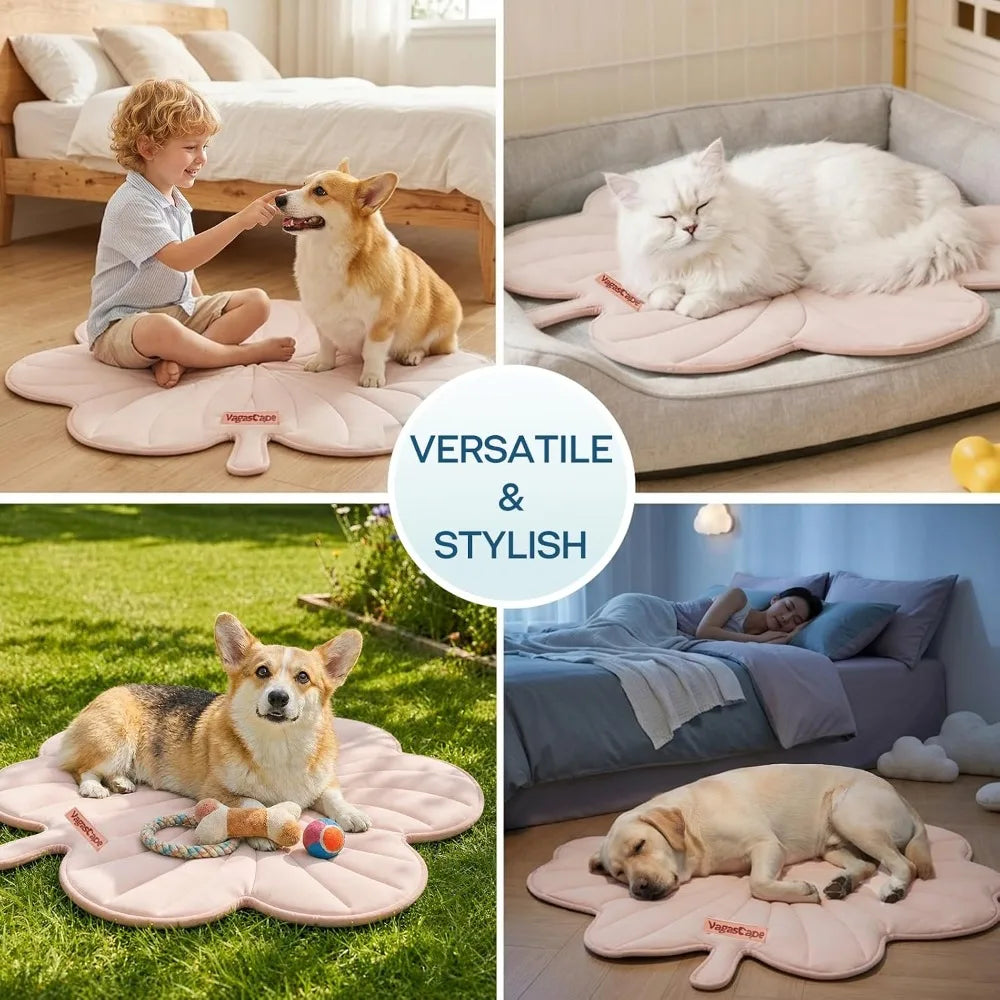 Dog Cooling Mat Portable Indoor Outdoor Pad for Pets