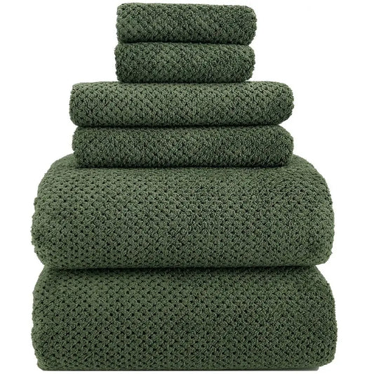 Bath Sheets Set Of Six Luxuriously Soft Microfiber Towels