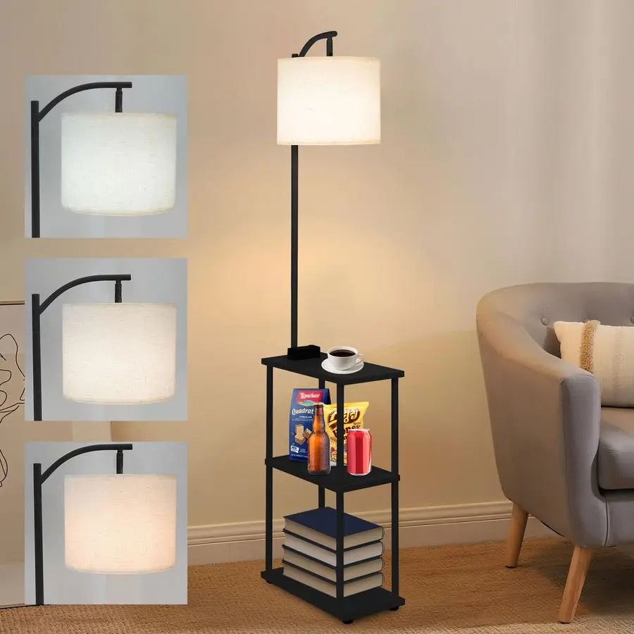 Lamp With Table USB Charging Station And AC Port Pro