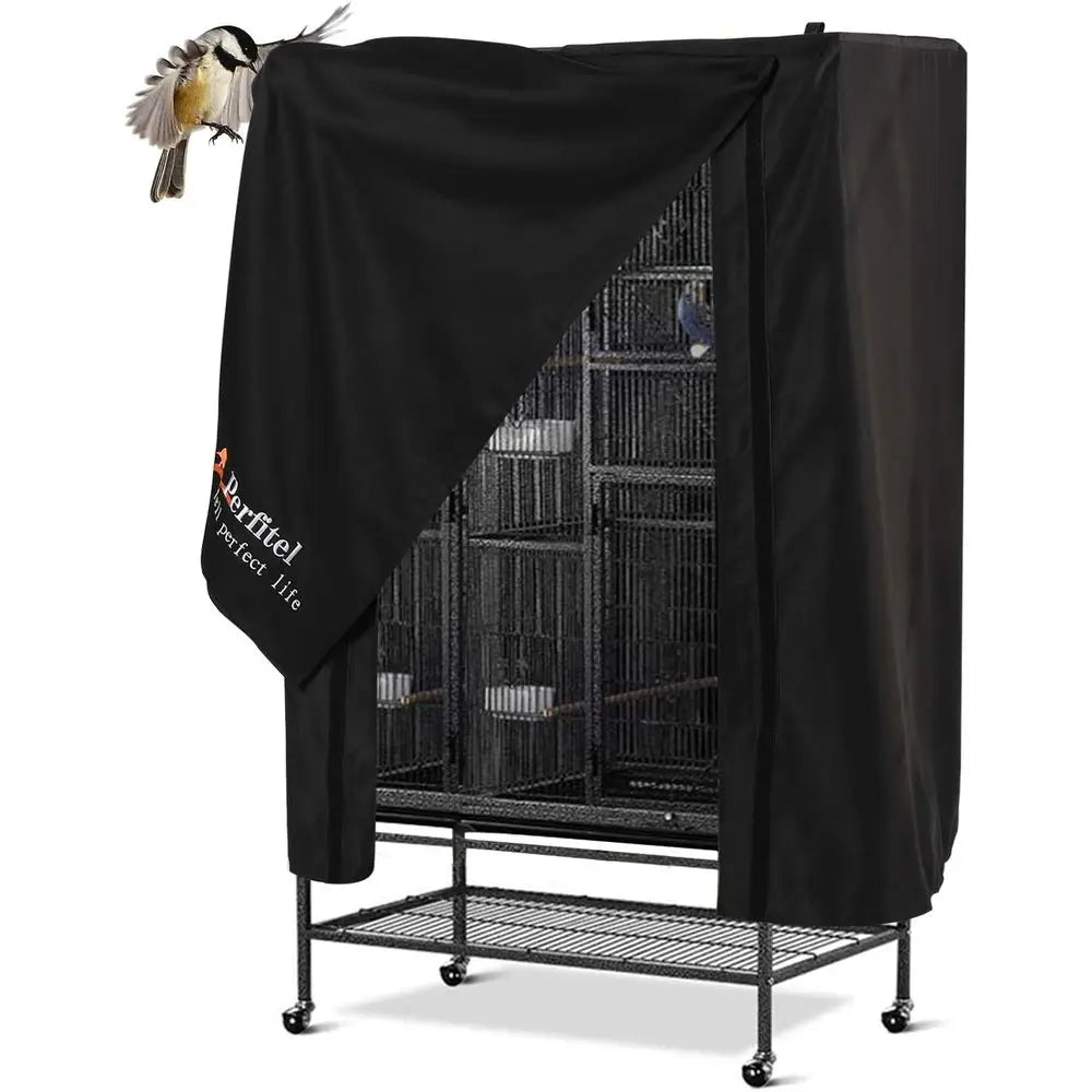 Breathable Washable Bird Cage Cover for Nighttime Use
