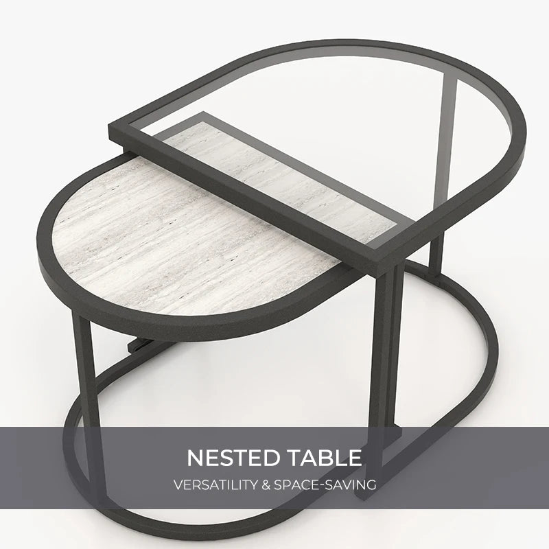 Grand Patio Outdoor Furniture Set Wicker Sofa Coffee Table