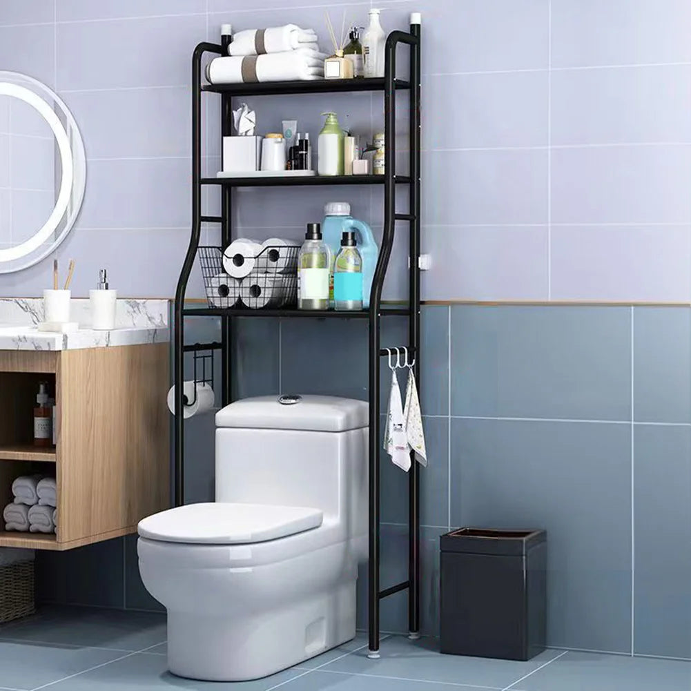 Studyset Over Toilet Storage Shelf 2 Tier Freestanding Bathroom Organizer