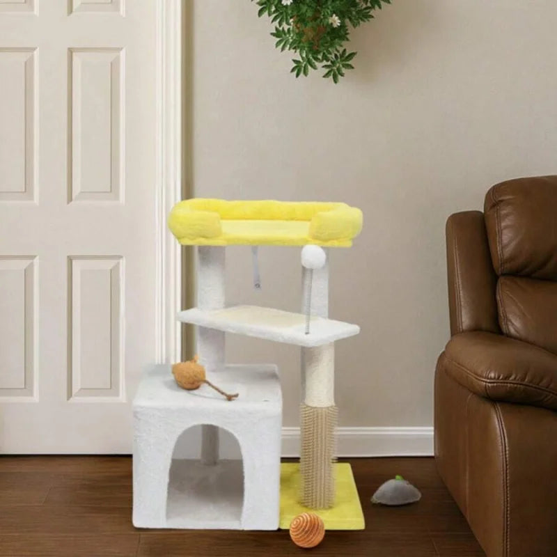 NONECN Multi-Level Cat Climbing Frame for Cats