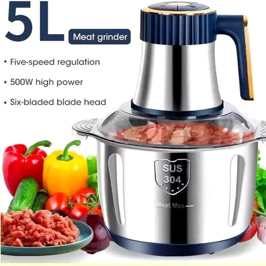 Electric Meat Grinder and Food Processor Multifunction Kitchen Tool