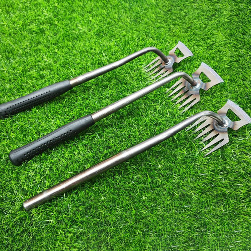 Manganese Steel Garden Weeder And Rake Tool For Weeding
