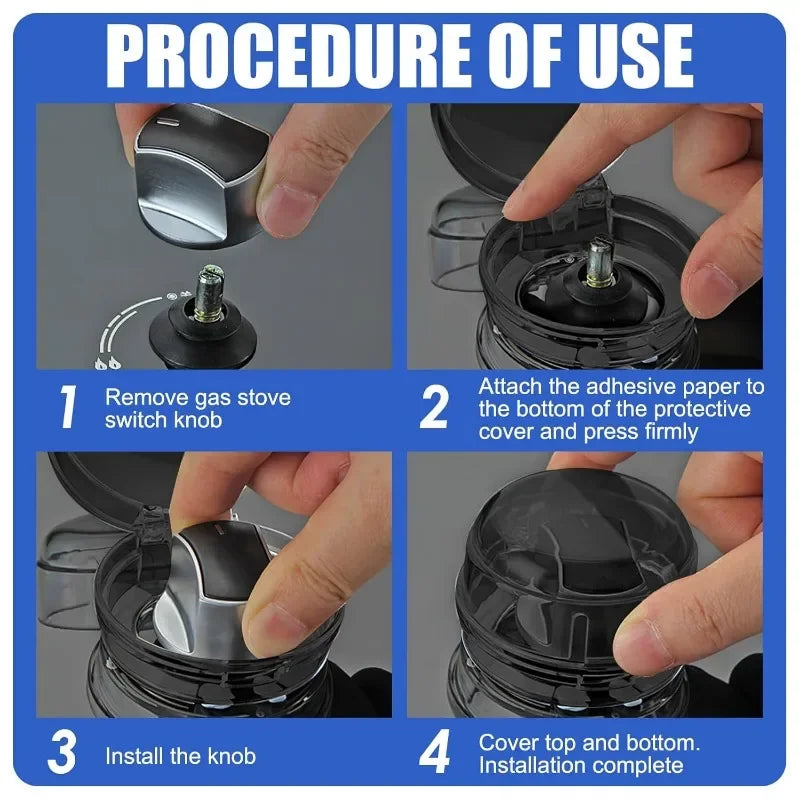 Stove Knob Covers for Child Safety Guards Universal Oven Locks