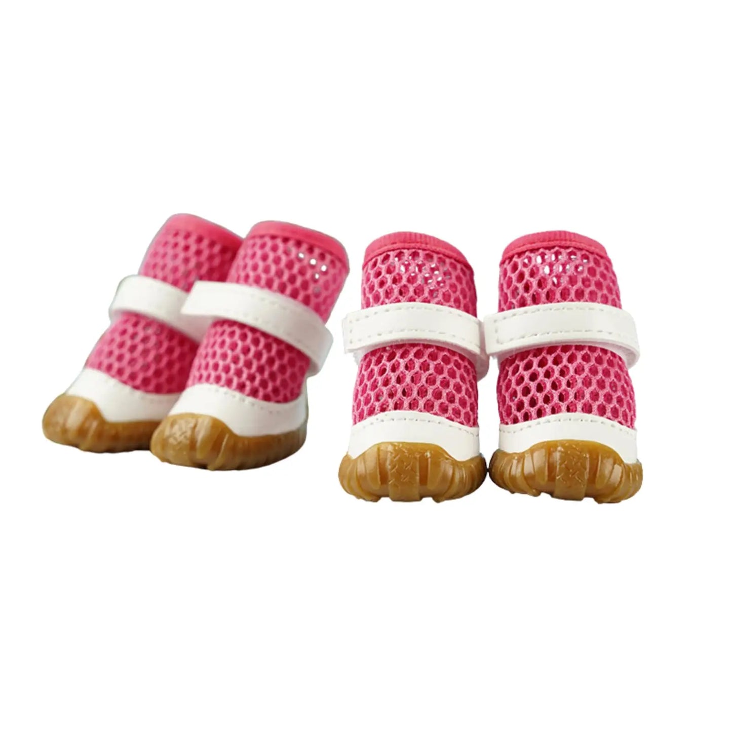 Waterproof Mesh Dog Boots Anti-Slip For Hot Pavement