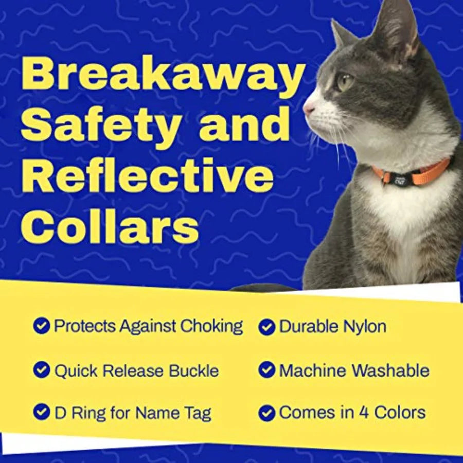 Travel Cat Adjustable Harness And Leash Set With Breakaway Collar