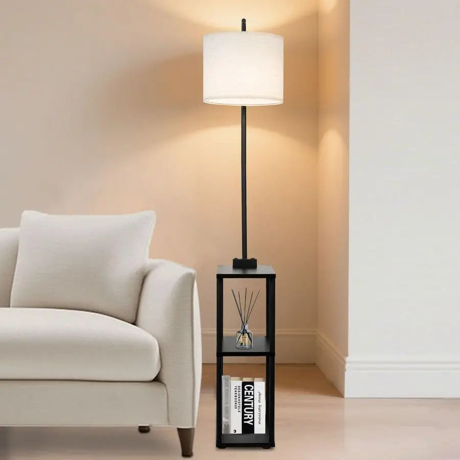 Lamp With Table USB Charging Station And AC Port Pro