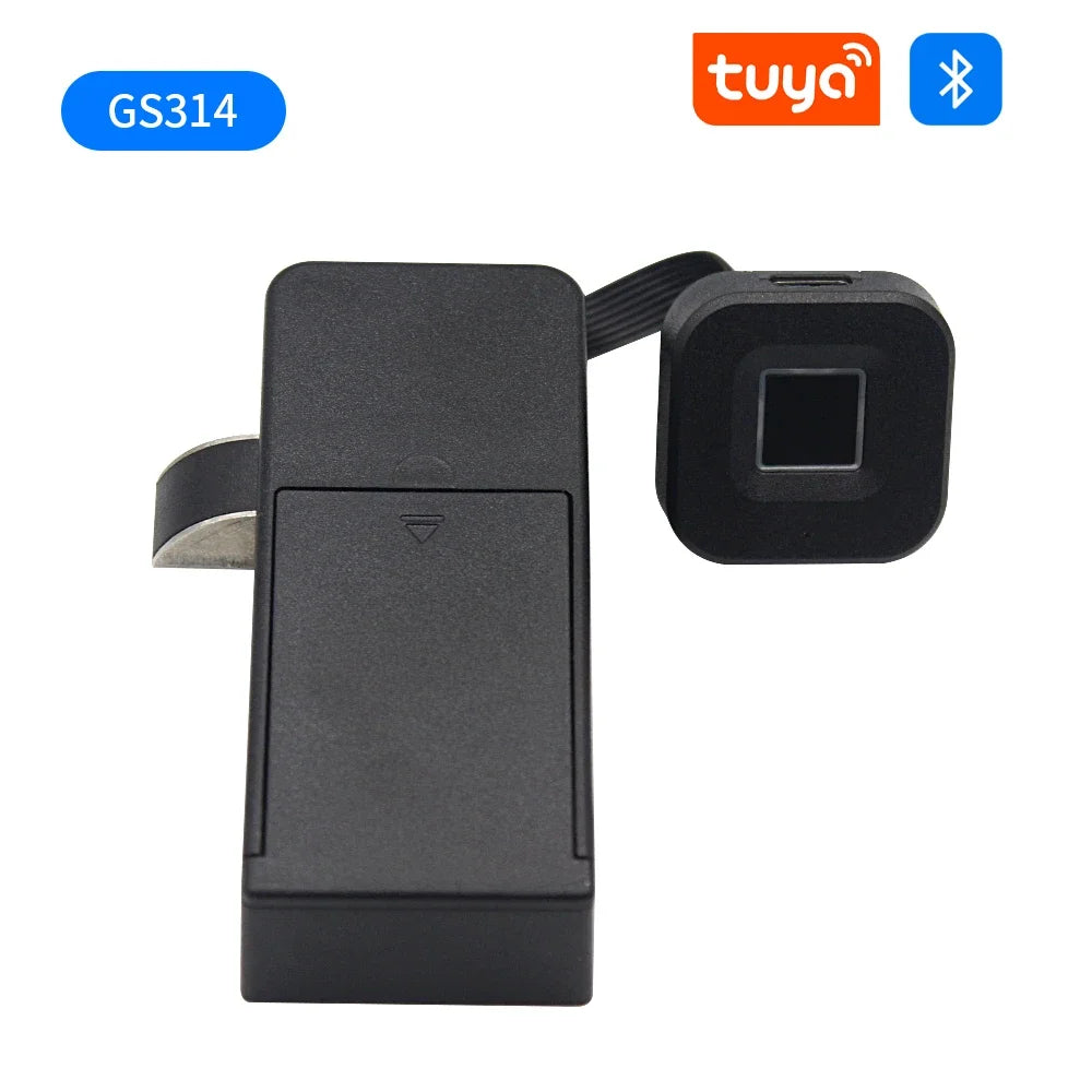 Lucking Door Tuya Smart Fingerprint Cabinet Lock For Furniture