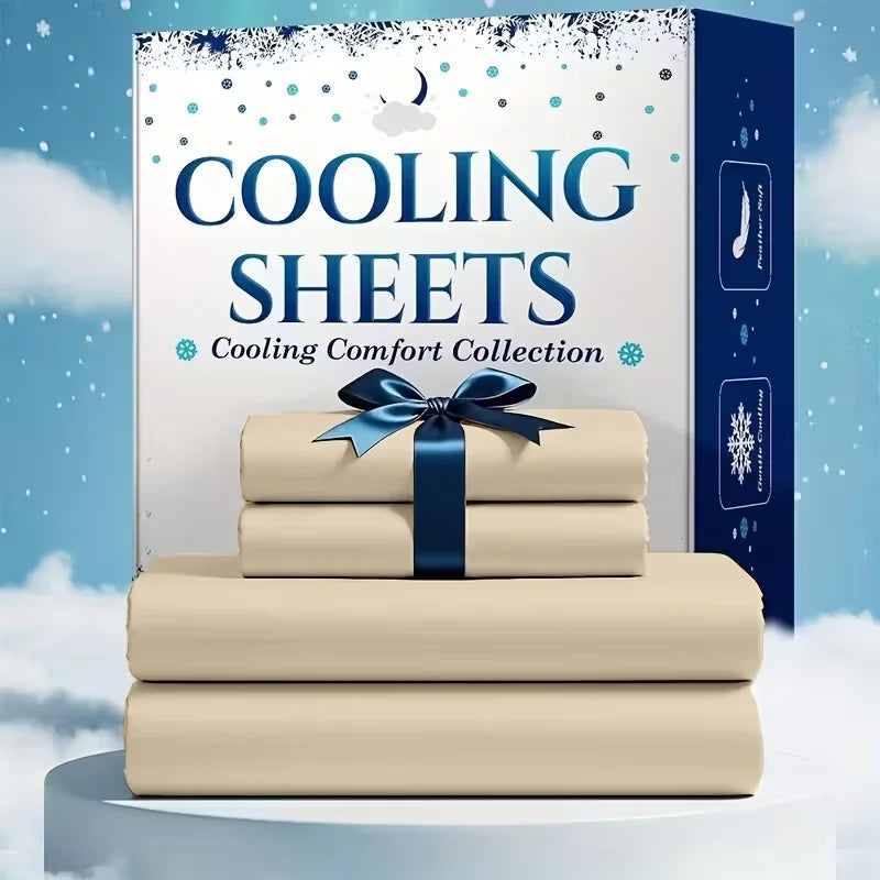 Bamboo Cooling Kids Sheet Set Breathable Comfort For Hot Sleepers