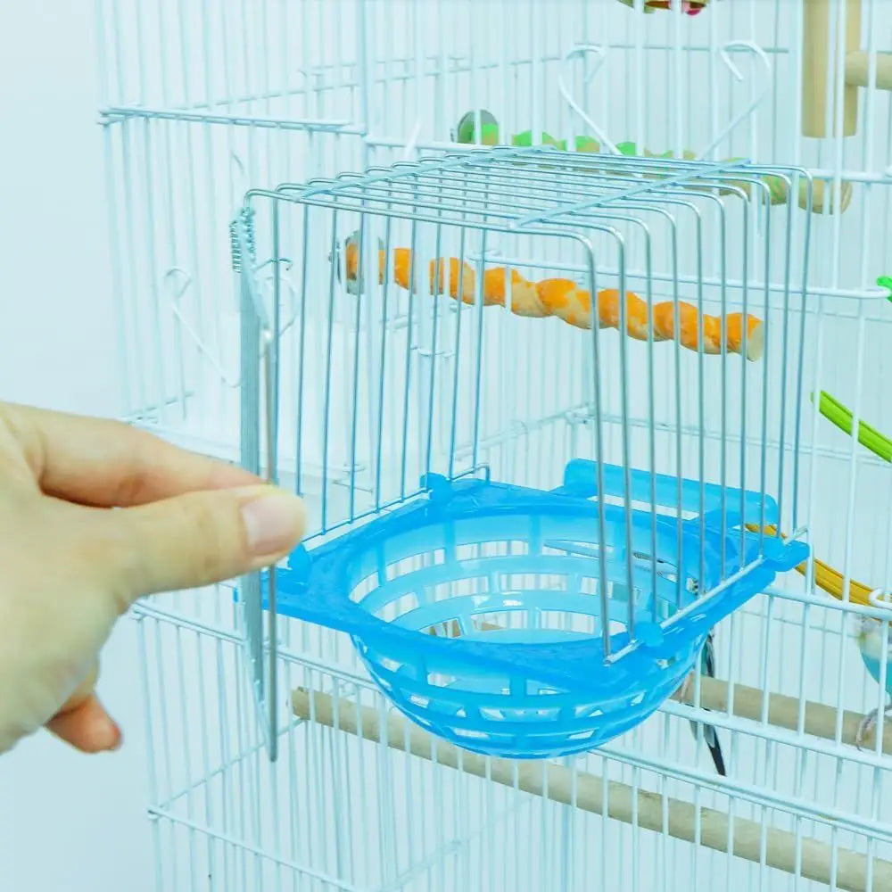 4 Pack Bird Nest Breeding Box With Barbed Wire Partition