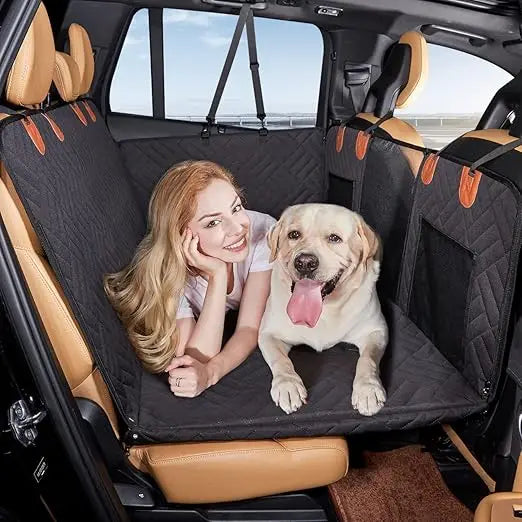 Back Seat Extender Dog Hammock And Car Seat Cover Protector