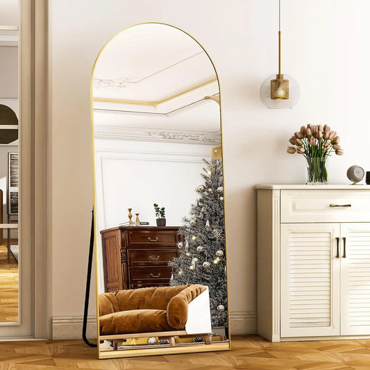 HARRITPURE Full Length Mirror With Aluminum Alloy Frame