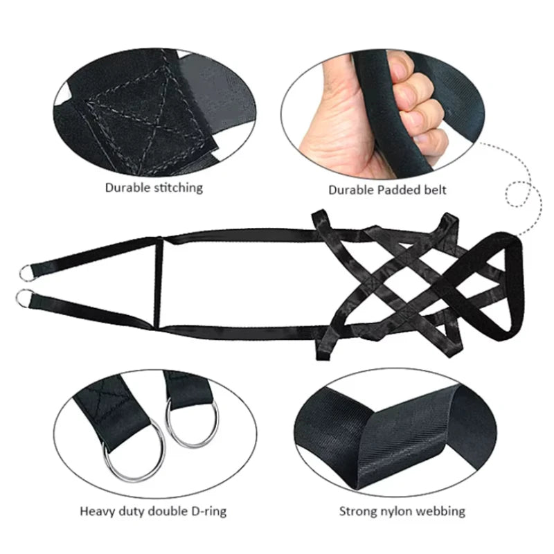 Working Dog Pull Training Leash And Sled Safety Belt