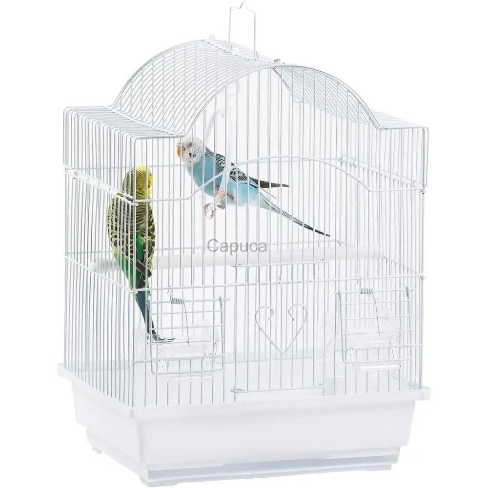 Portable Bird Cage Kit With Accessories For Parakeets Lovebirds Canaries