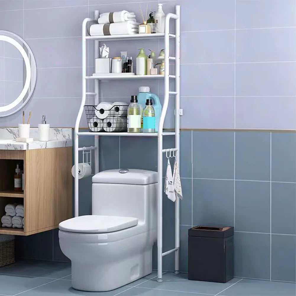 Studyset Over Toilet Storage Shelf 2 Tier Freestanding Bathroom Organizer