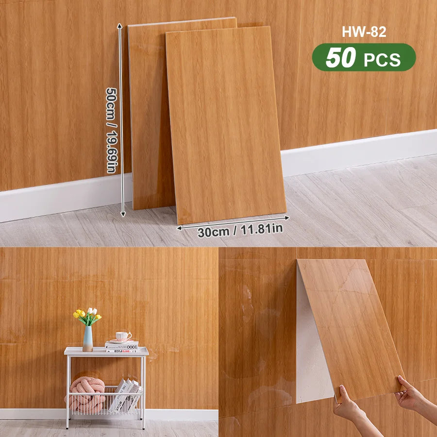 3D Self Adhesive Wall Tiles For Indoor Spaces Decor