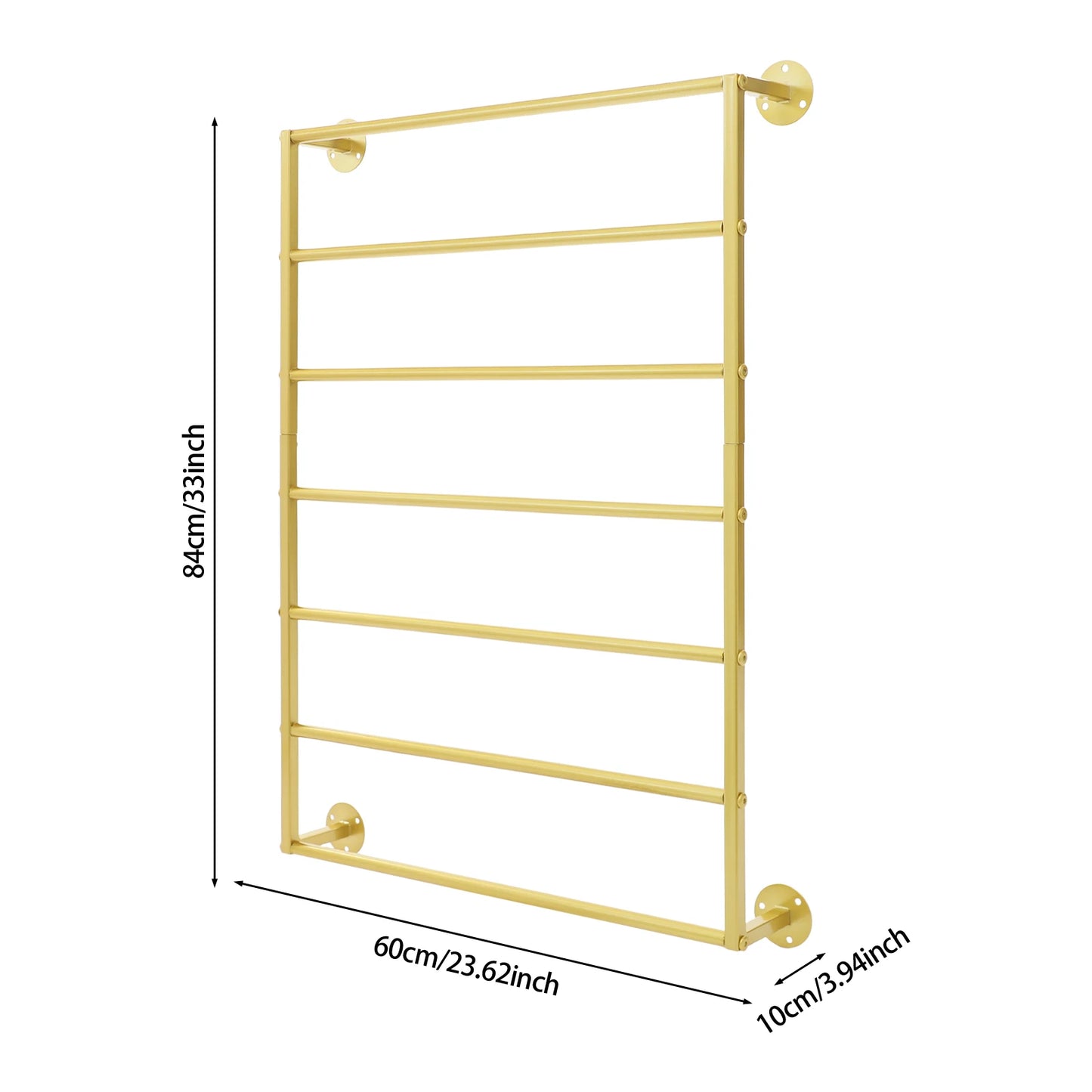 Wall Mounted Display Rack 7-Layer Organizer for Florists