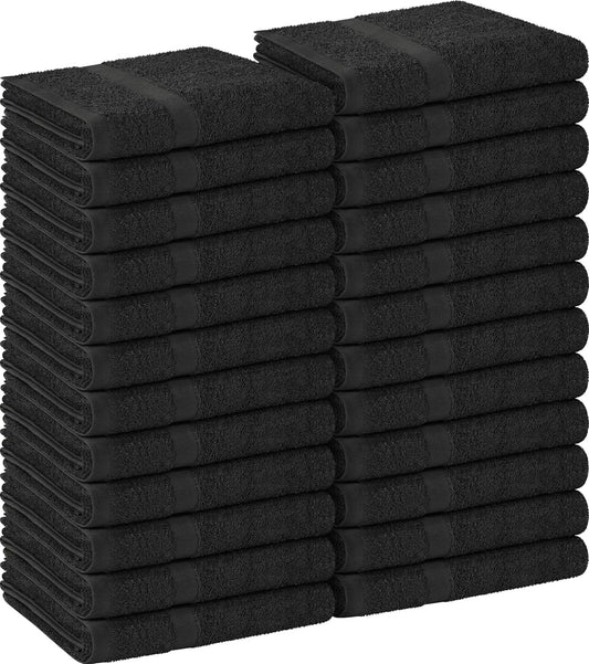 Salon Towels 24 Pack Professional Cotton Absorbent for Spa