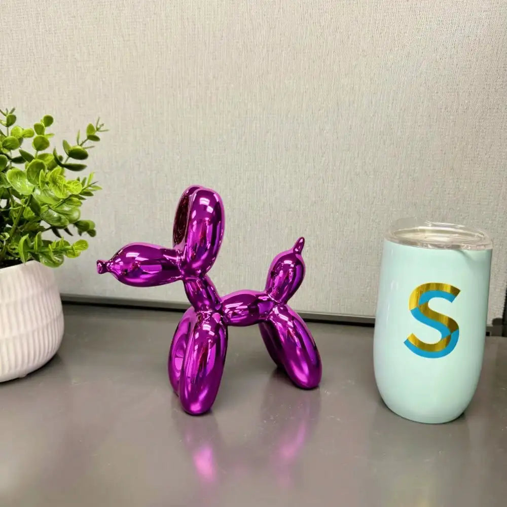 Nordic Balloon Dog Resin Sculpture For Home Decoration