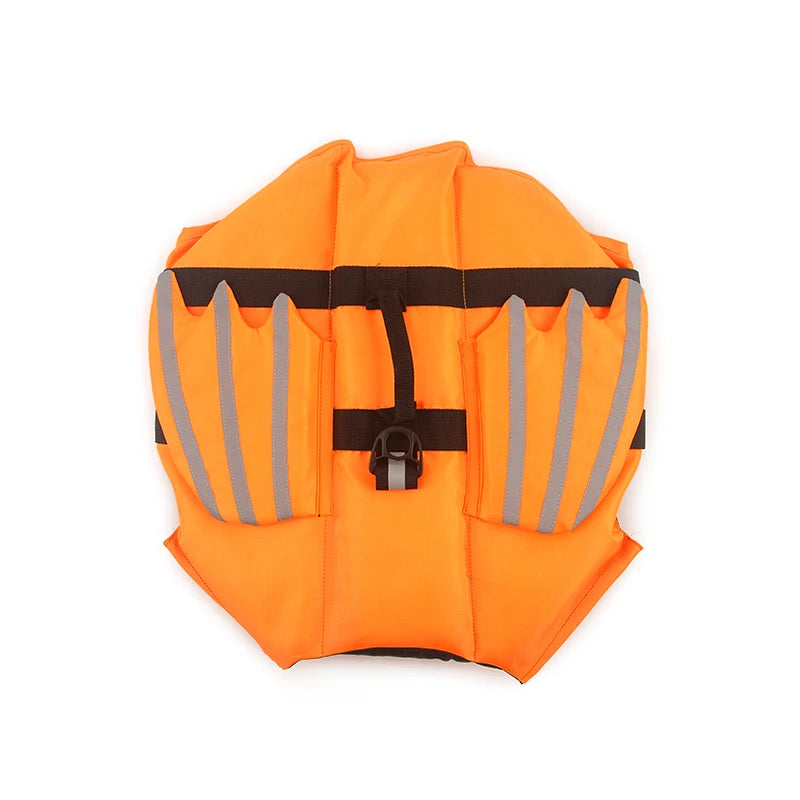 Dog Life Jacket With Reflective Wing Swimwear For Pets