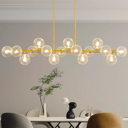 Mid Century Modern Sputnik Chandelier For Dining Room And Kitchen