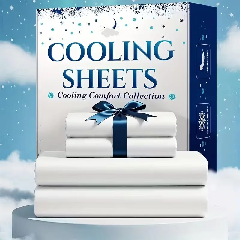 Bamboo Cooling Kids Sheet Set Breathable Comfort For Hot Sleepers