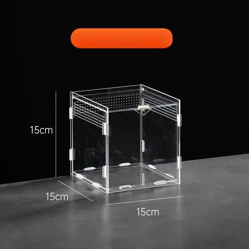 Acrylic Reptile Terrarium Breeding Box Enclosure For Pets