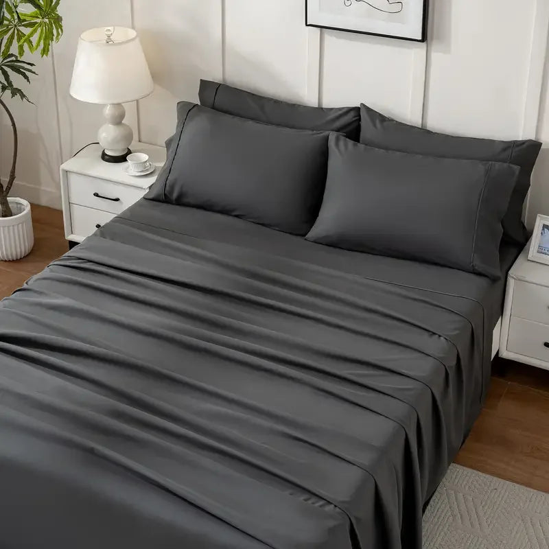 Bamboo Cooling Kids Sheet Set Breathable Comfort For Hot Sleepers