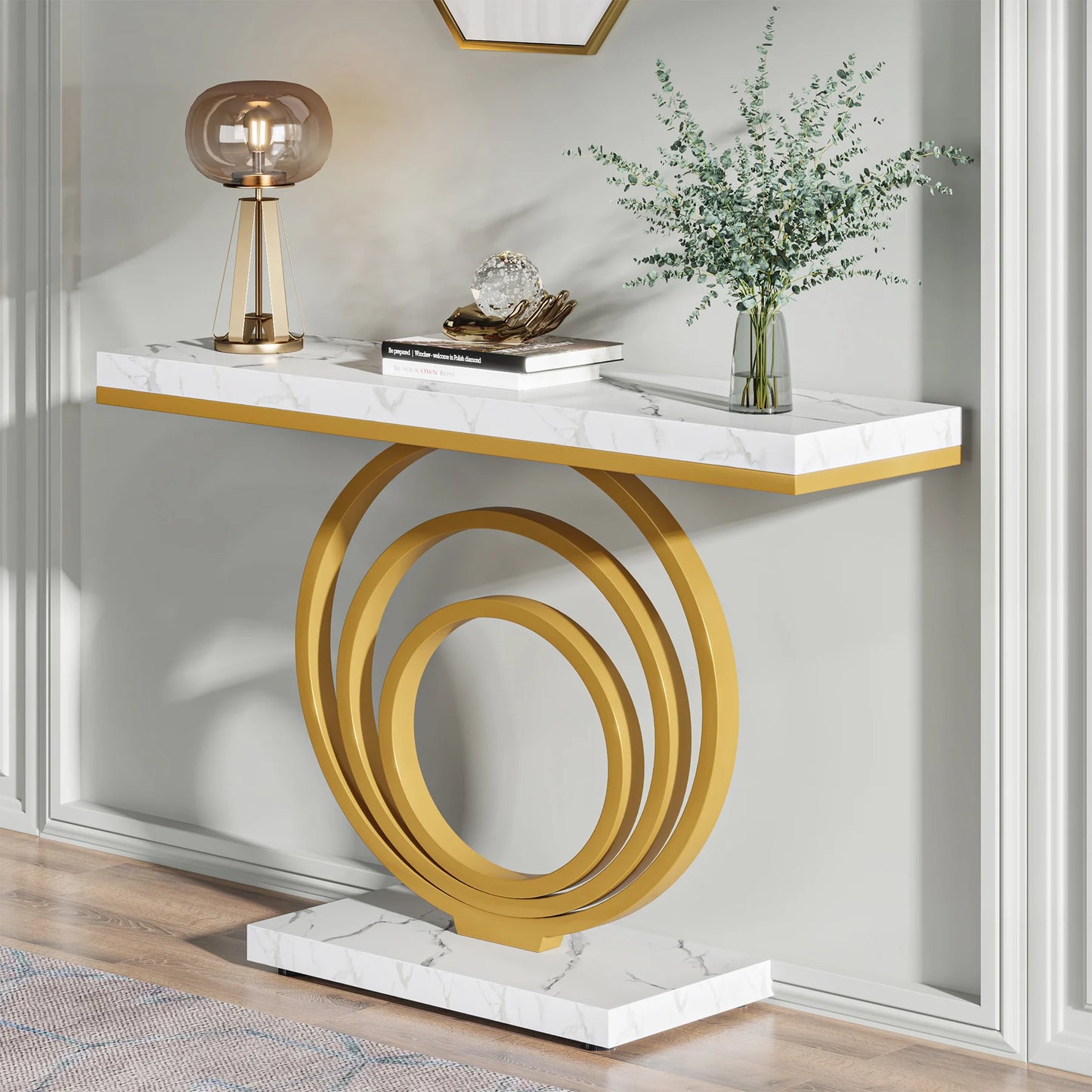 Tribesigns Modern Console Table for Living Room Entryway Decor