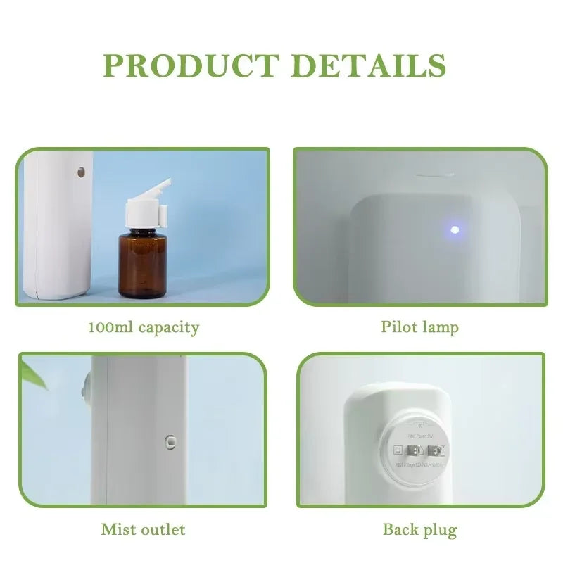 Namste Socket Aroma Diffuser 100ml Bluetooth App 300m3 Room Freshener