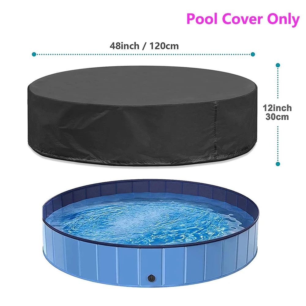 PETRAVEL Dog Portable Swimming Pool For Large Pets Durable Tub