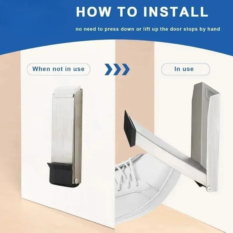 Door Stopper Magnetic Windproof Anti Collision Safety