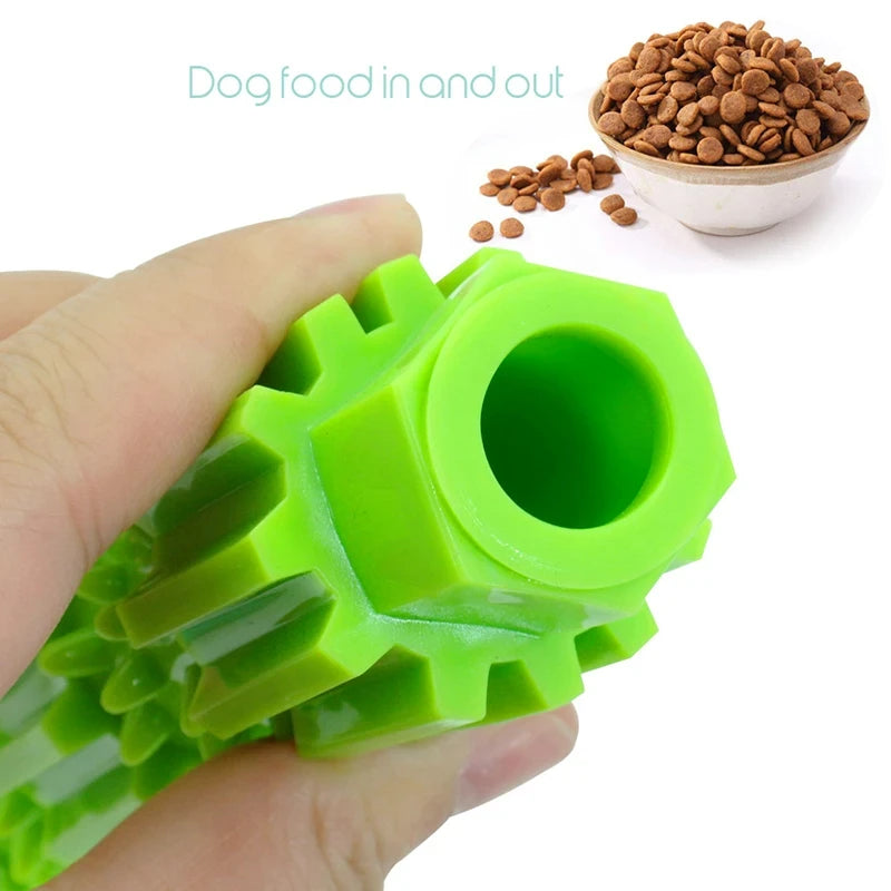 Dog Teeth Cleaning Chew Toy Treat Dispensing