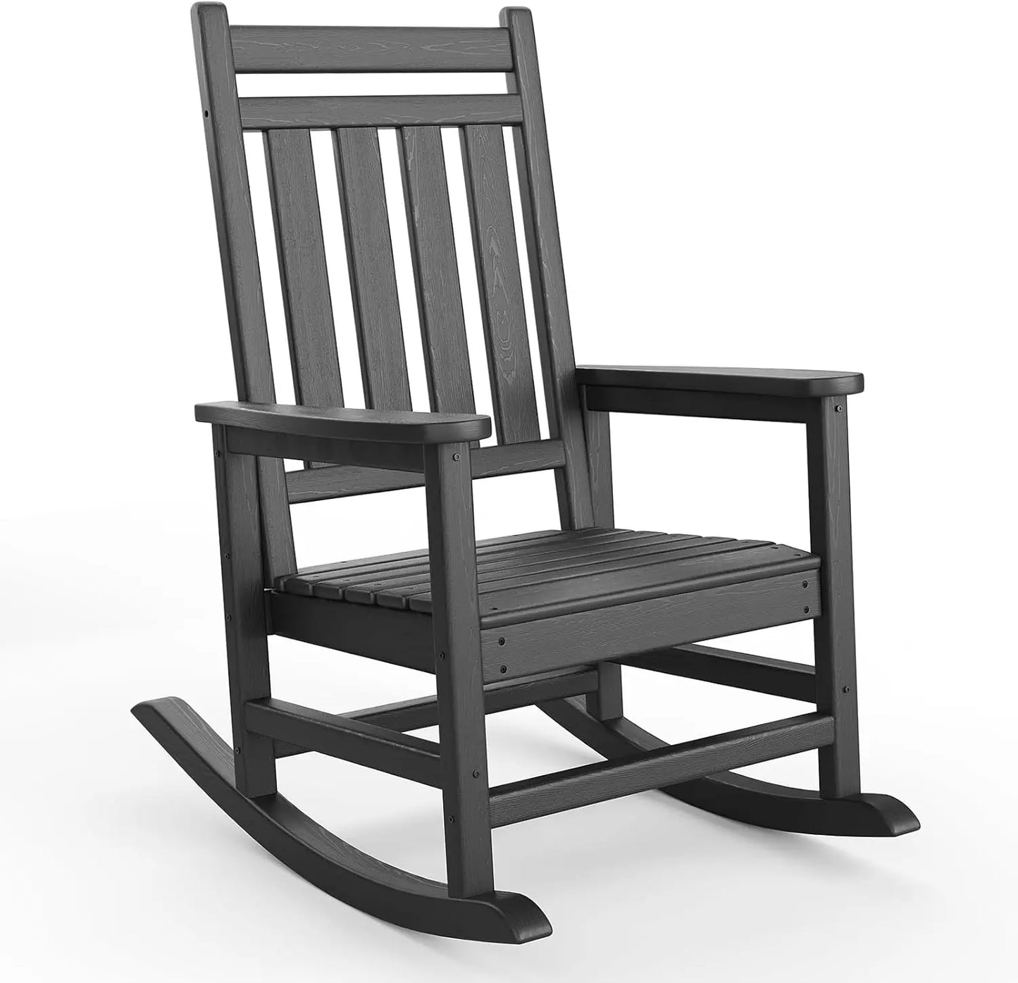 HobbyLane Outdoor Rocking Chair All-Weather HDPE Patio for Adults
