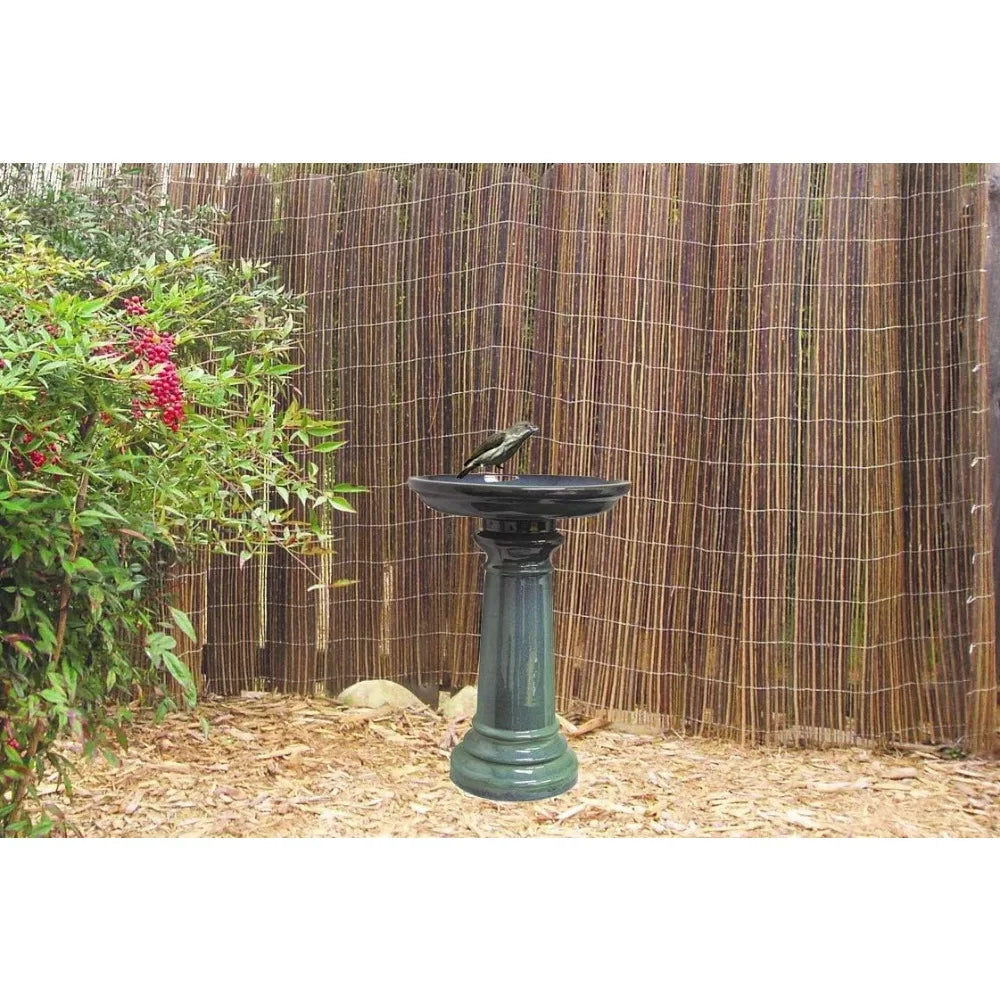 Ceramic Bird Bath For Outdoors Durable Garden Water Feature