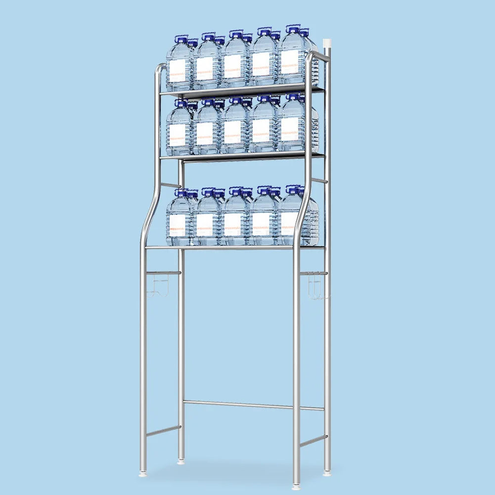 Studyset Over Toilet Storage Shelf 2 Tier Freestanding Bathroom Organizer