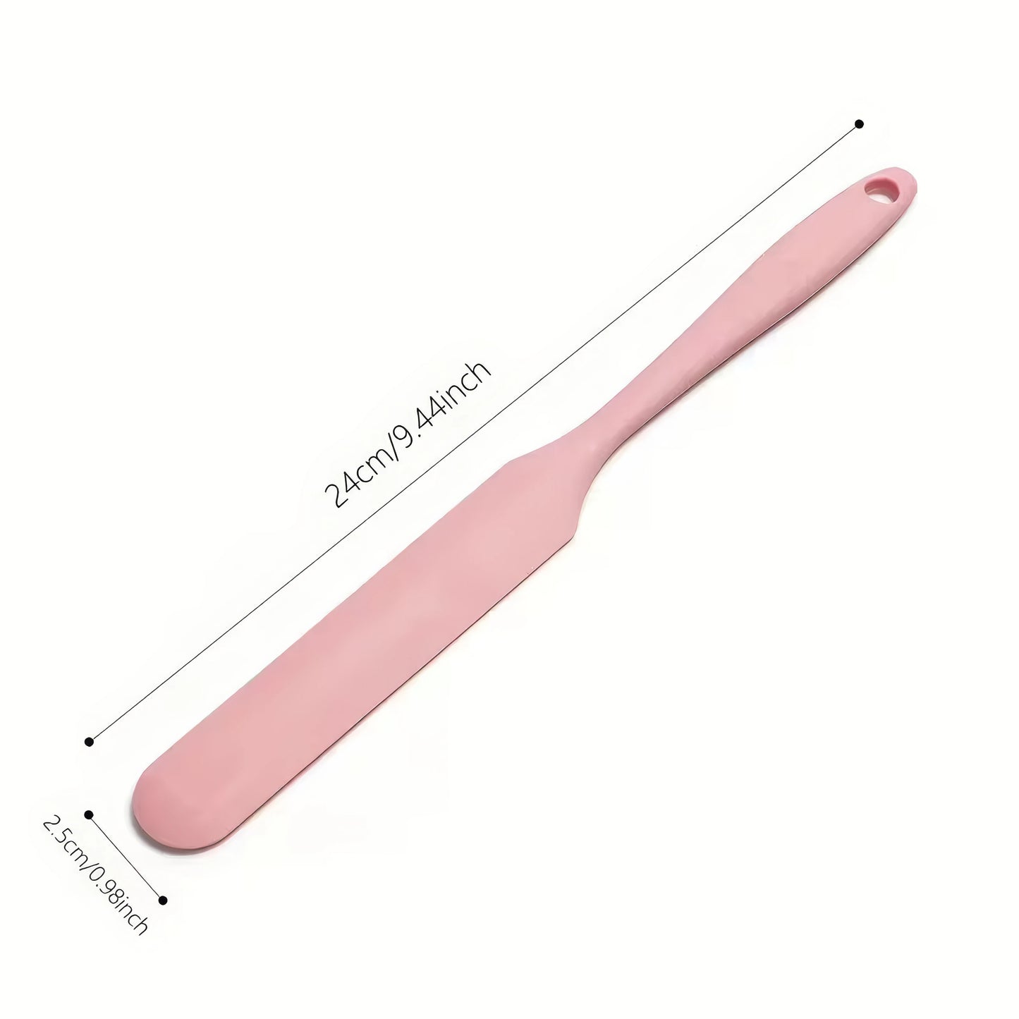 LISM Heat Resistant Silicone Scraper Spatula One Piece Kitchen Tool