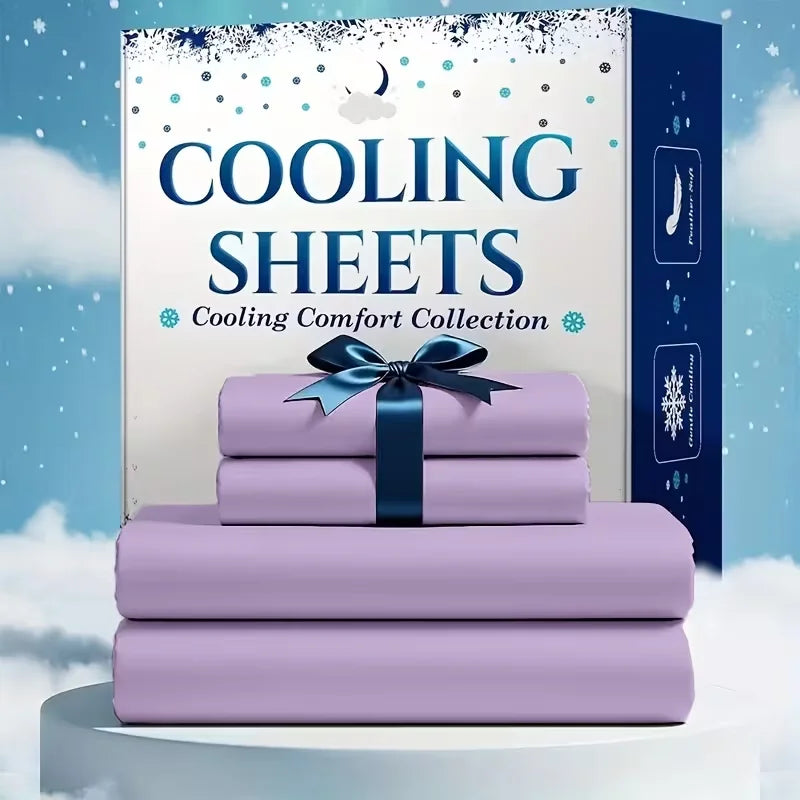 Bamboo Cooling Kids Sheet Set Breathable Comfort For Hot Sleepers