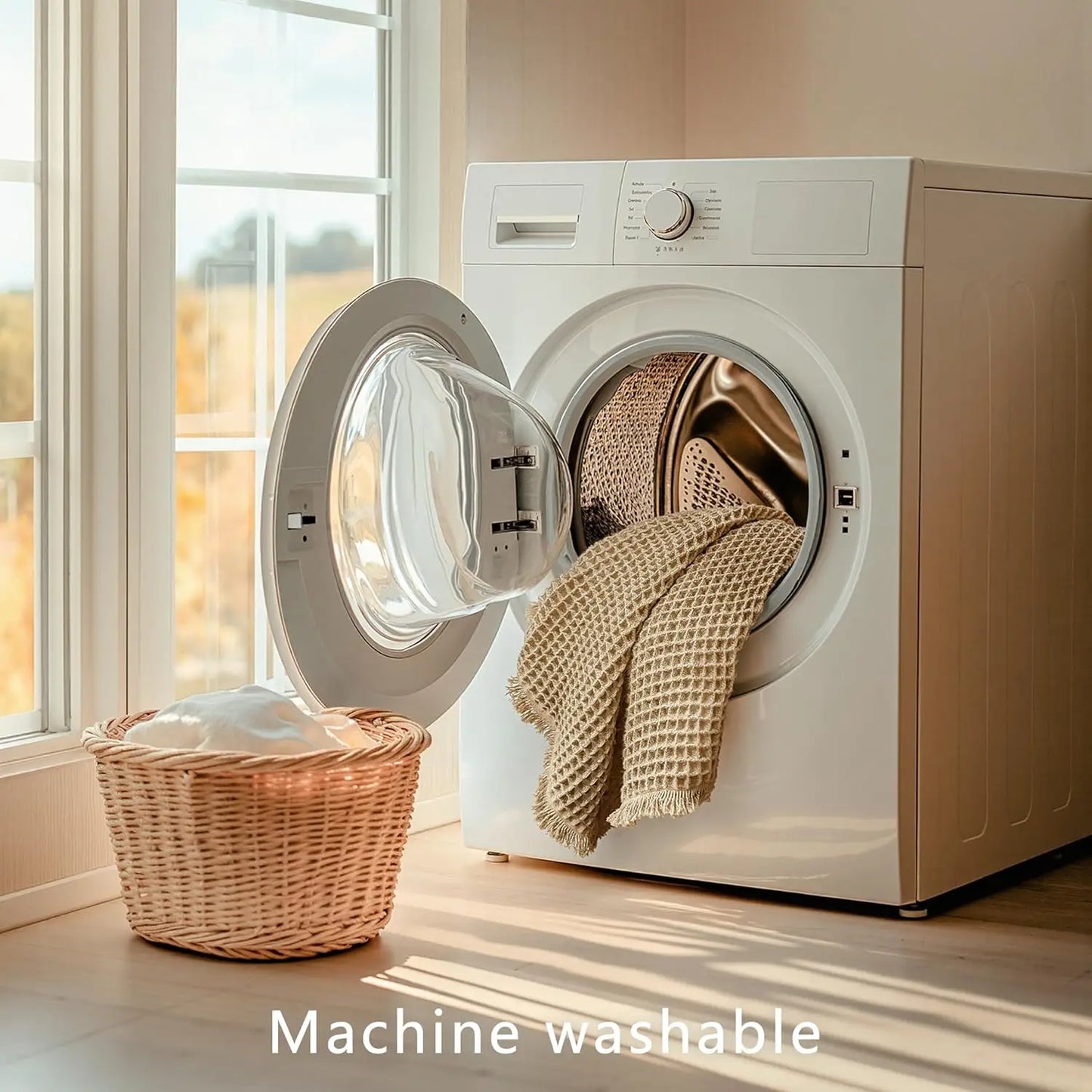 Super Absorbent Non Slip Bath Mat Waffle Design Rug