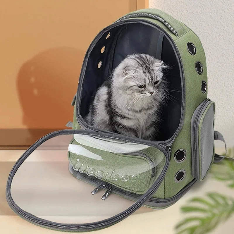 Cat Carrier Bag Outdoor Travel Backpack For Cats Small Dogs