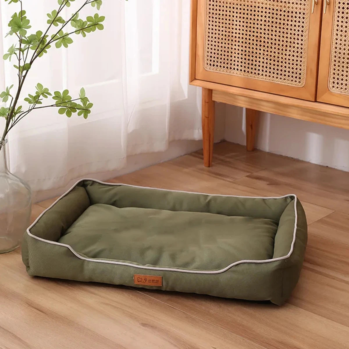 Four Season Square Dog Bed Sofa Cushion Waterproof Durable