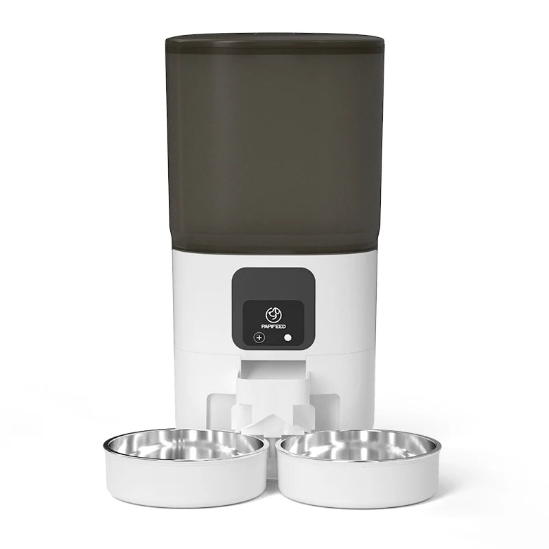 PAPIFEED Smart Cat Dual Bowl Automatic Feeder With Timer